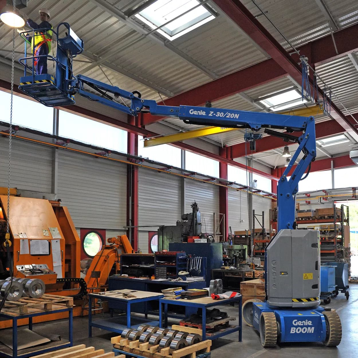 30-33 ft. Articulating Boom Lift, Electric