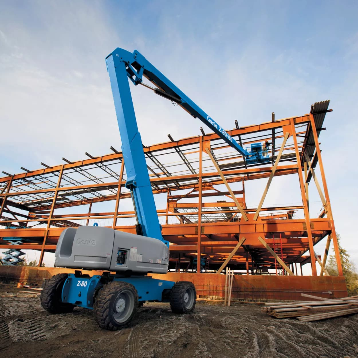 76-85 ft. Articulating Boom Lift, Diesel or Gas/LP