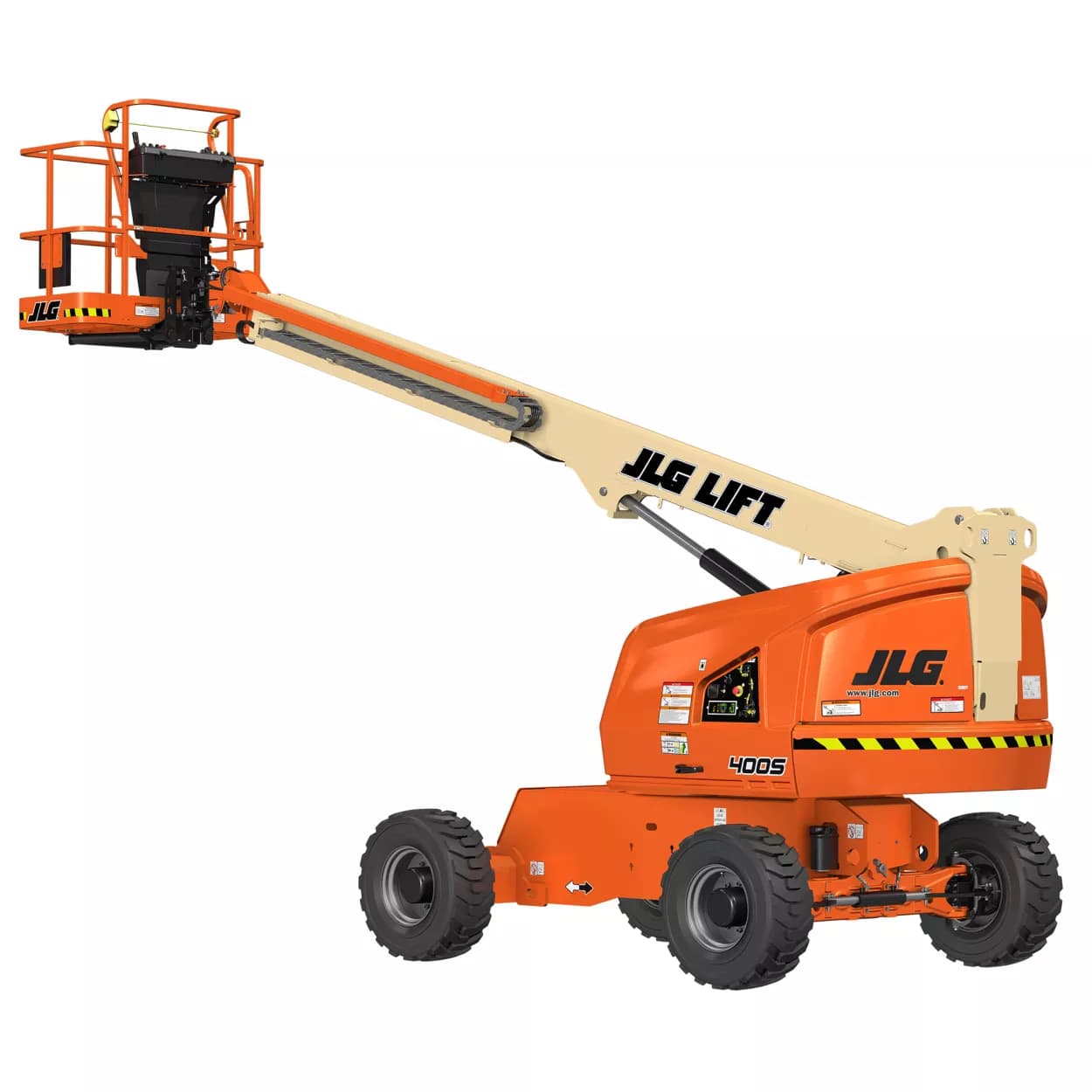 37-44 ft. Telescopic Boom Lift, Diesel or Gas/LP