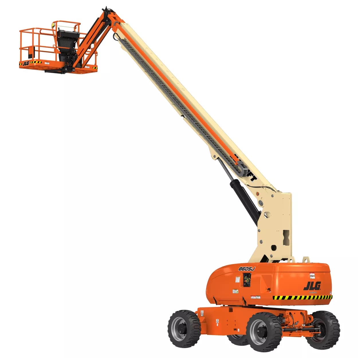 84-86 ft. Telescopic Boom Lift, Diesel or Gas/LP
