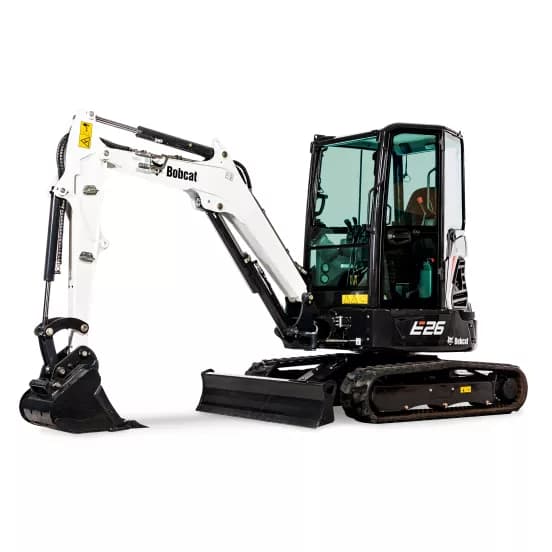 10,500-13,400 lb. Mini Excavator, Reduced Tail Swing