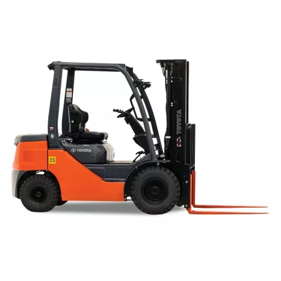 5,000 lb. Gas/LP Warehouse Forklift, Pneumatic Tires