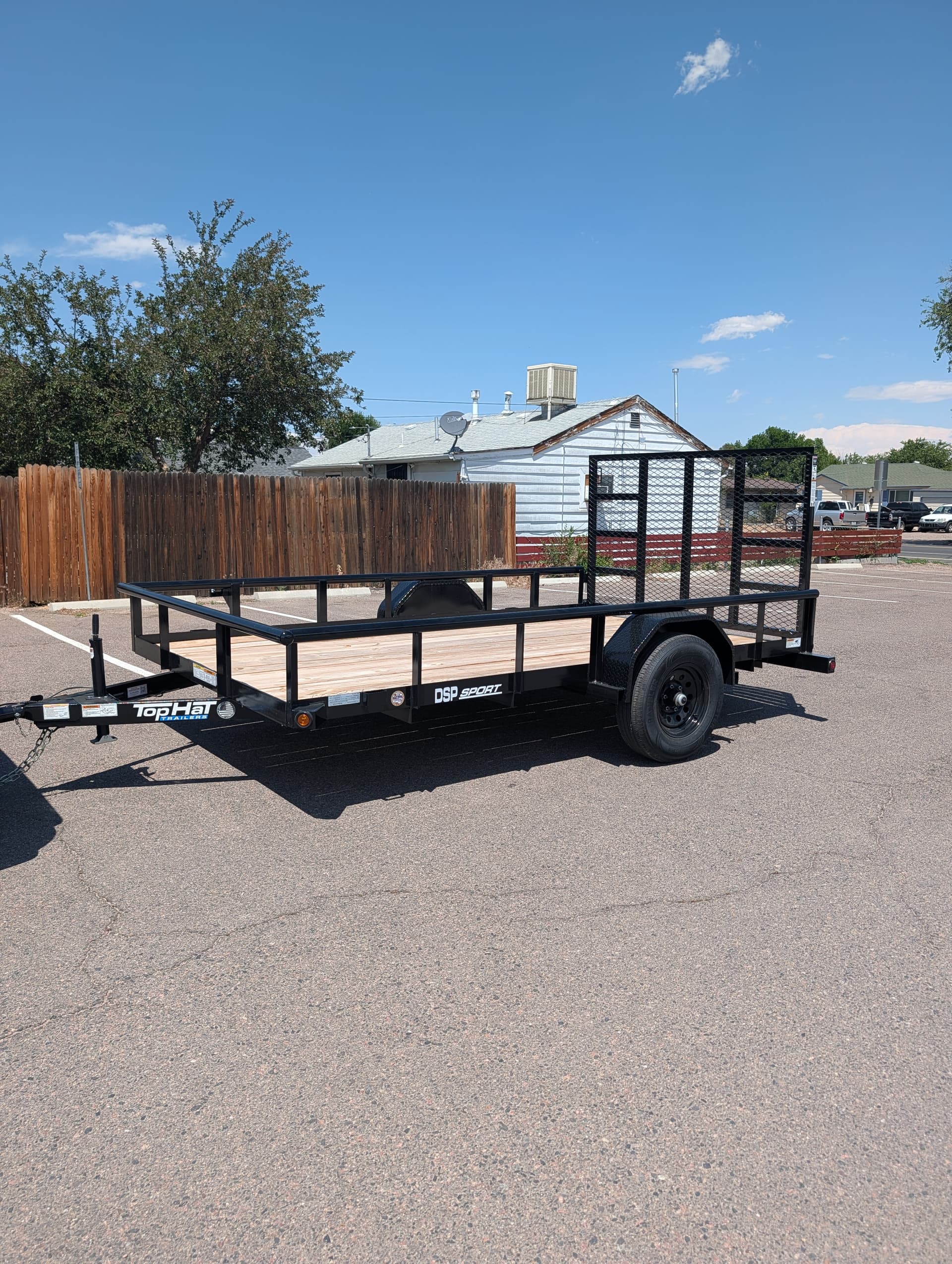 7'x12' Utility with Ramp- Gail