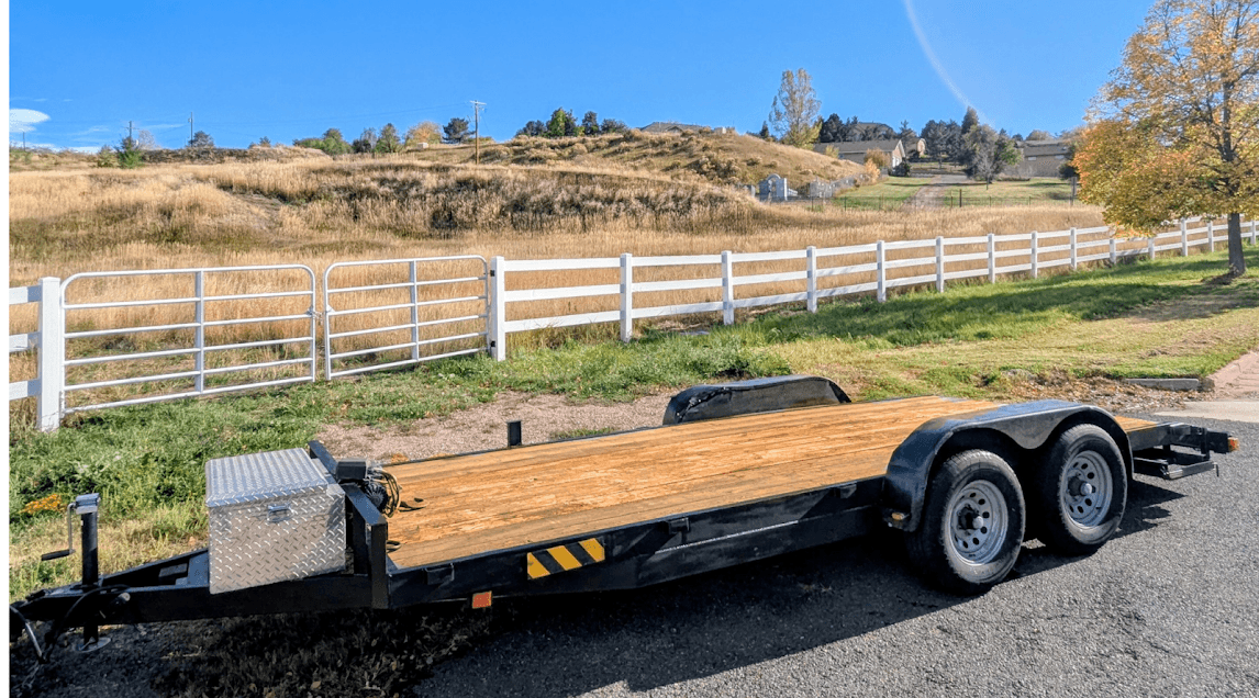 83" x 18' Car Hauler Trailer