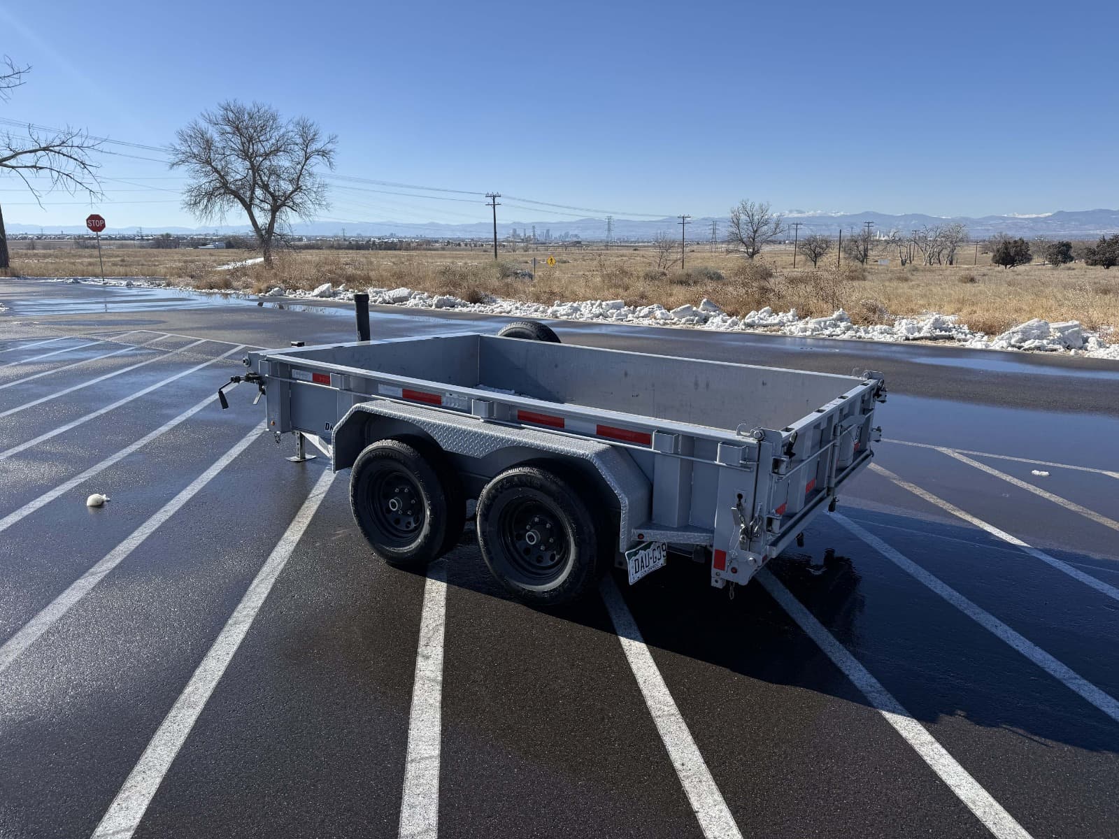 77" x 10' Dump Trailer
