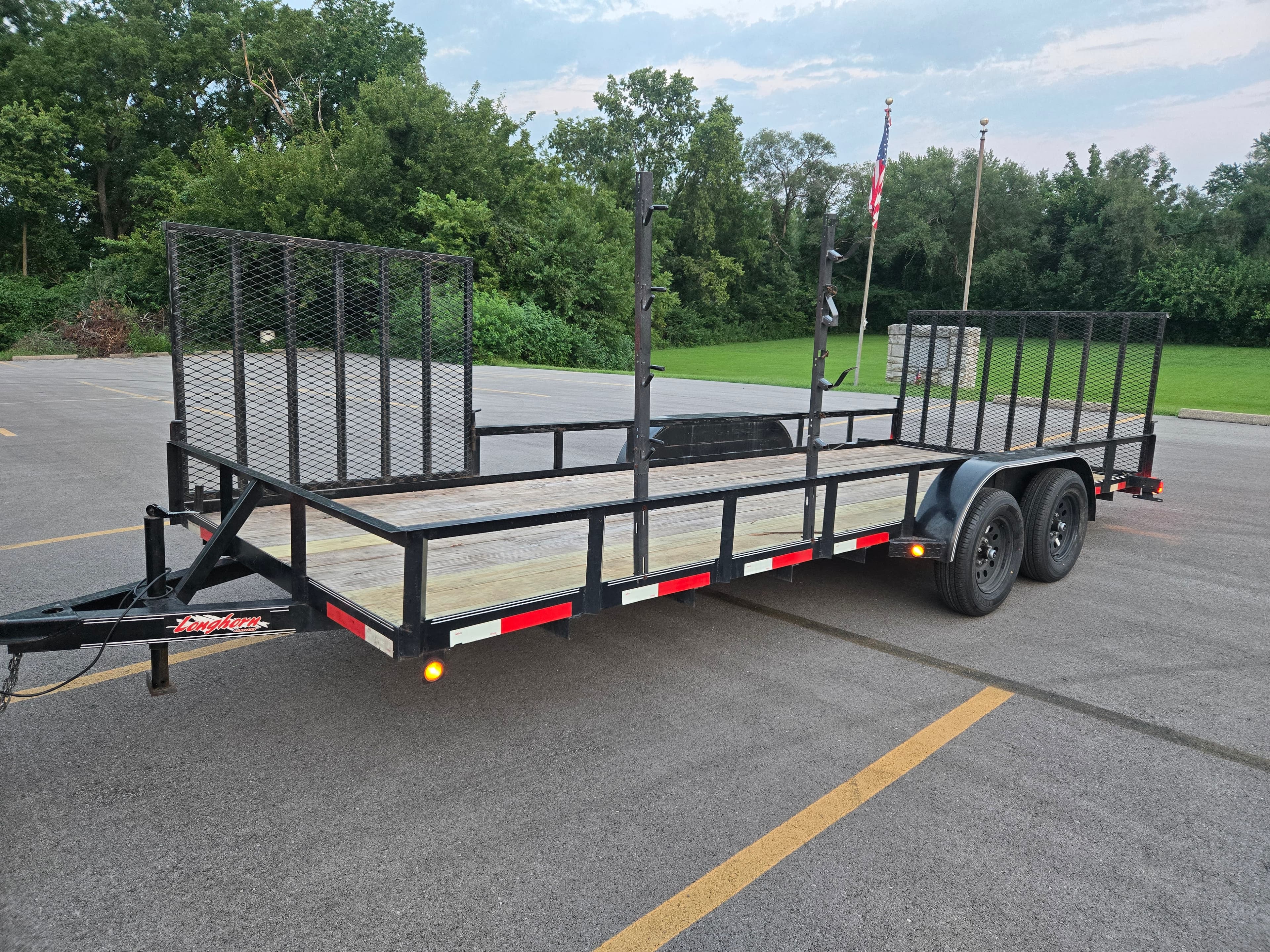 2023 longhorn 82x20 Utility trailer