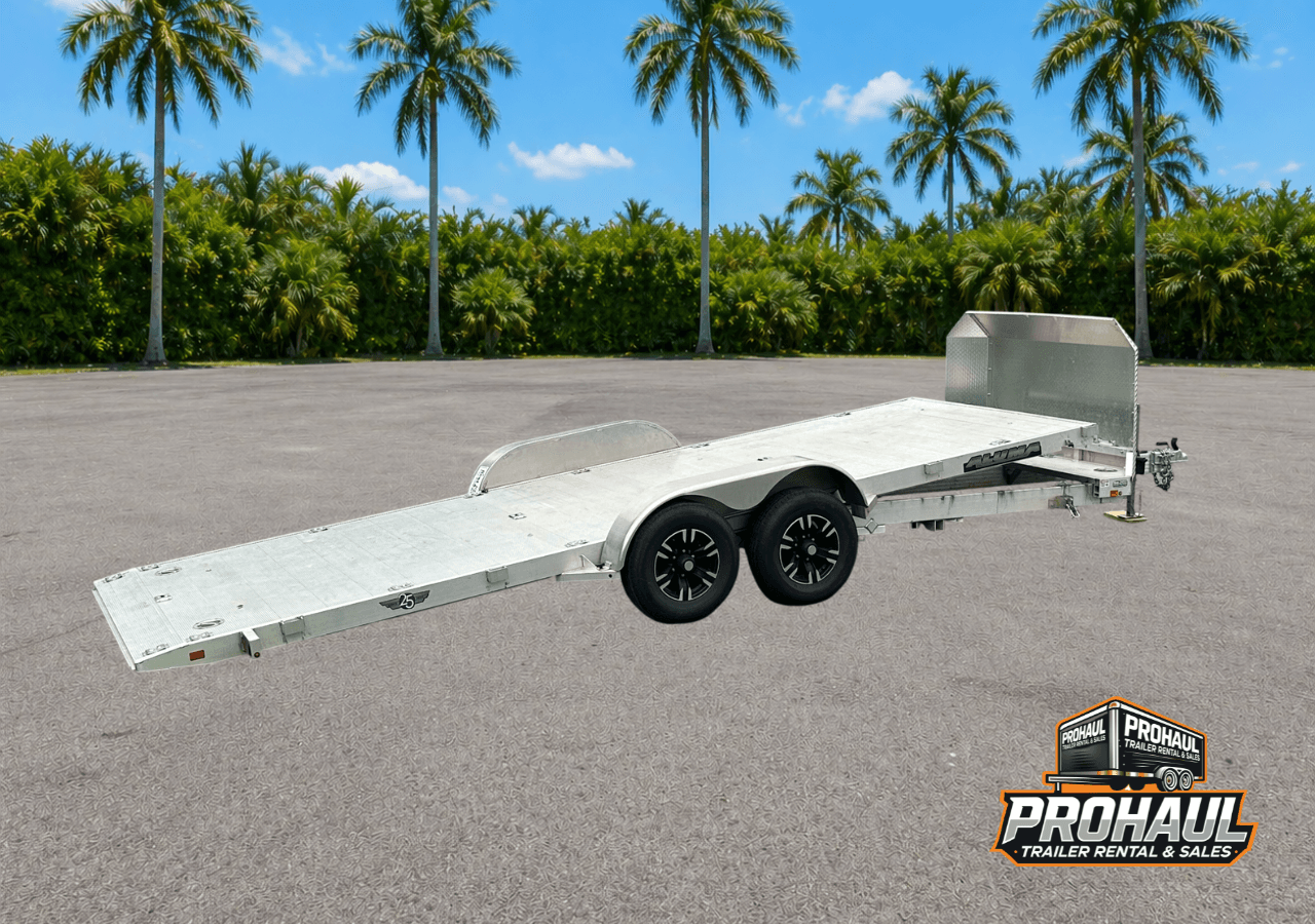 7' X 20' Lightweight Car Hauler Trailer