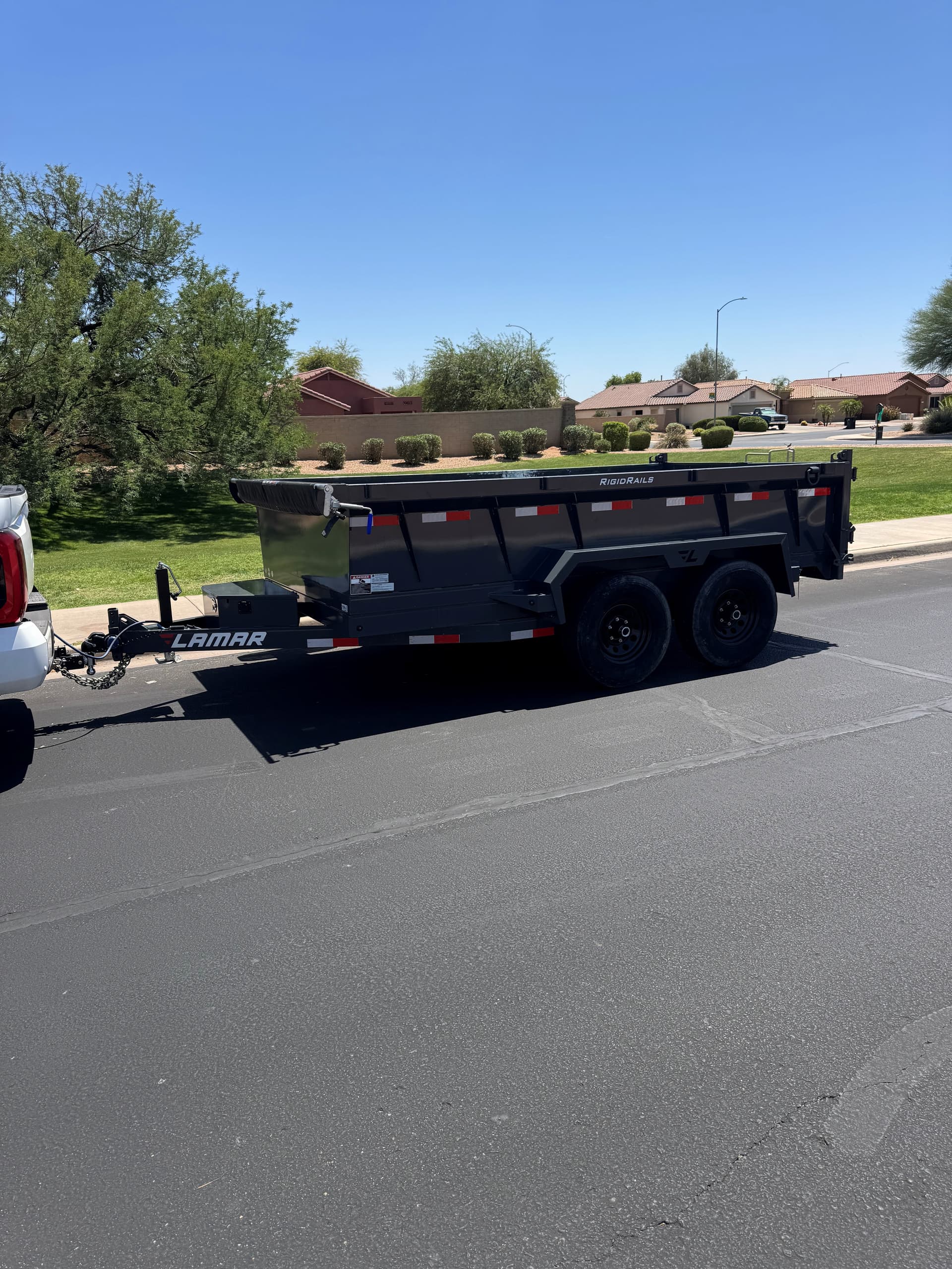 12ft Lamar Dump Trailer