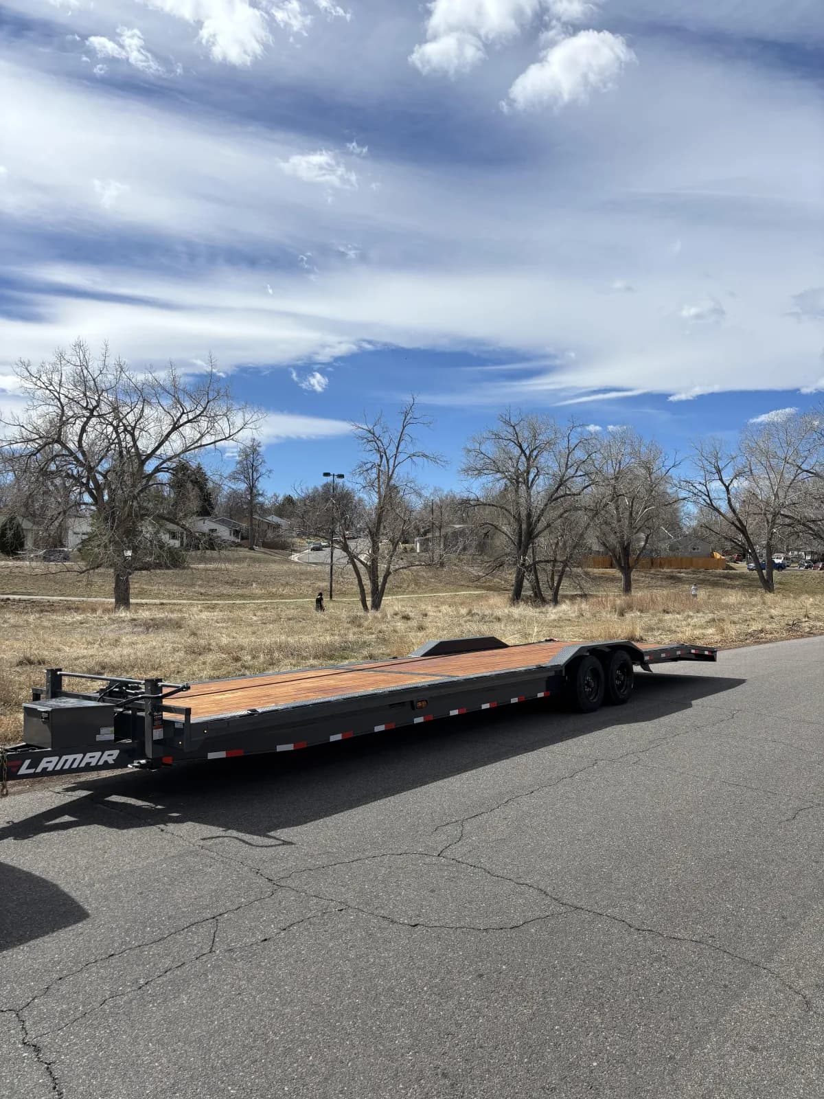 102" x 36' Two Car Flatbed Hauler Trailer