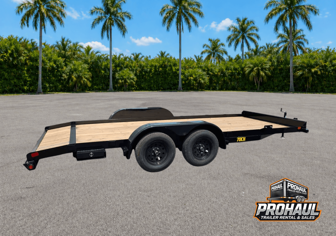 7' x 16' Car Hauler Trailer